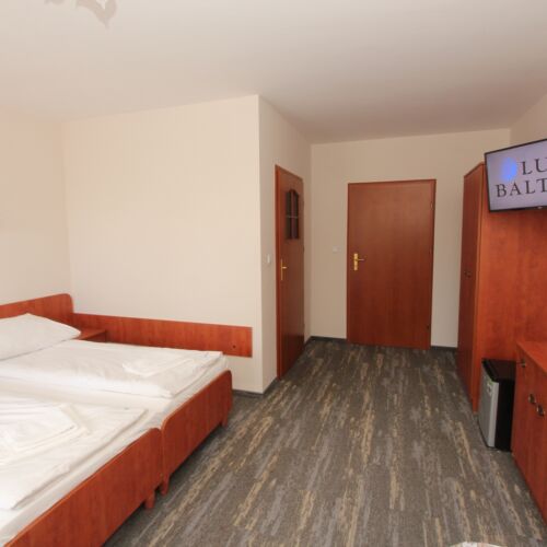 Pokój 3-osobowy z balkonem z łazienką (możliwa dostawka)