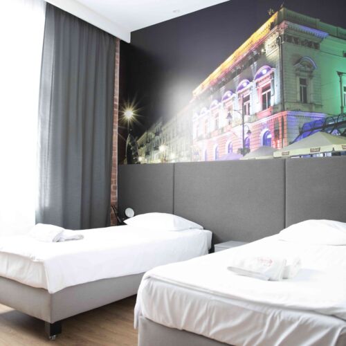 Pokój 2-osobowy z łazienką tV z płaskim ekranem (możliwa dostawka)