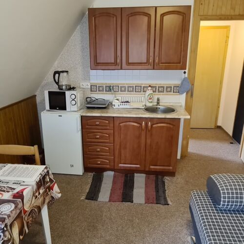 Family Apartman s manželskou postelí s 1 ložnicí s výhledem do zahrady (s možností přistýlky)