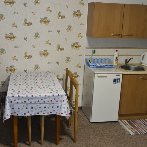 Family Apartman pro 4 os. s 1 ložnicí s výhledem do zahrady (s možností přistýlky)