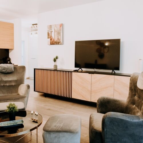 Apartament deluxe cu 2 camere pentru 3 pers.