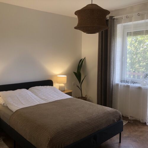 Panorama Ferienhaus mit Aussicht auf die Berge