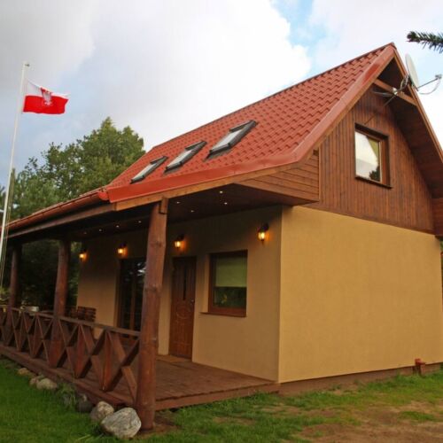 Domek całoroczny 9-osobowy cały dom z widokiem na ogród