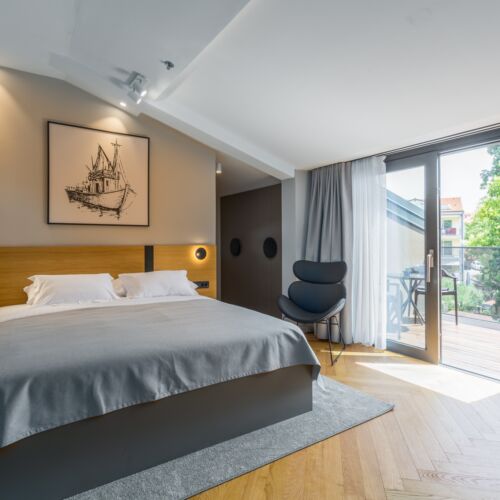 Komfort Pokoj s klimatizací s manželskou postelí