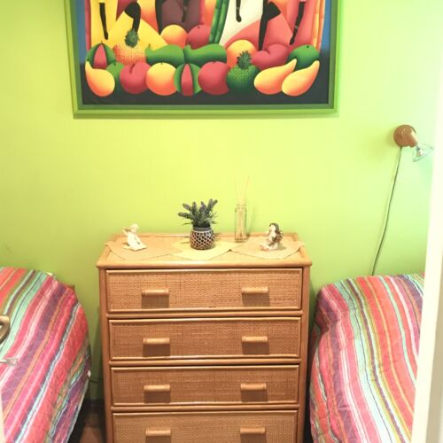 Ground Floor 1-Room Balcony Apartment for 2 Persons (extra bed available)