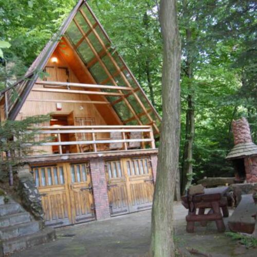 Domek drewniany 10-osobowy 