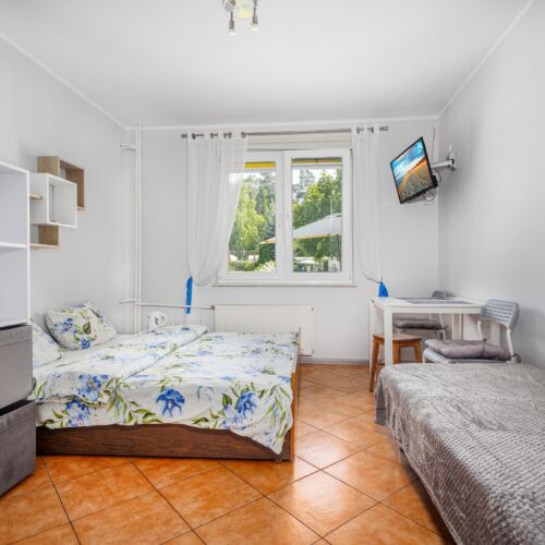 Pokój 3-osobowy na parterze z widokiem na las