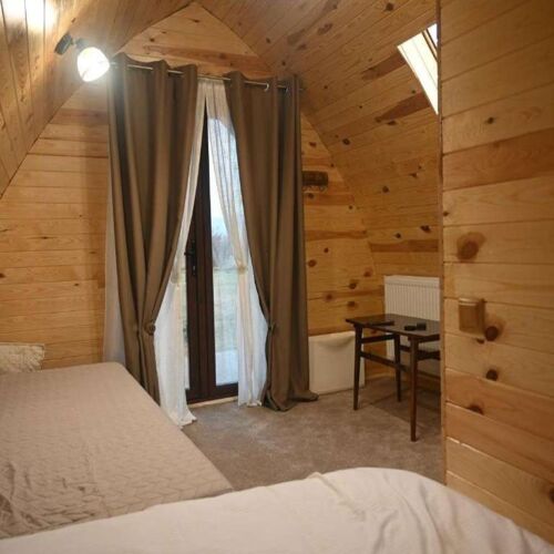 Family Hütte mit Aussicht auf die Berge