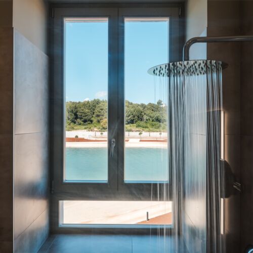 Pogled na more Klimatiziran soba sa francuskim krevetom (za 2 osoba(e))