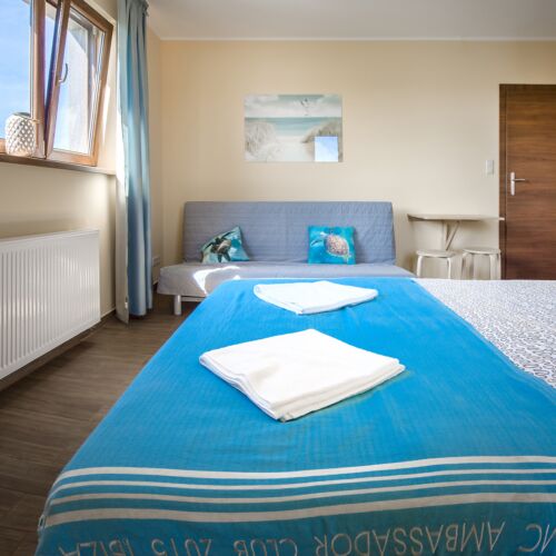 Pokój 4-osobowy Family z widokiem na ogród (możliwa dostawka)