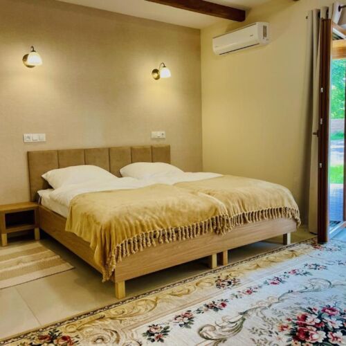 Apartament 4-osobowy na parterze z klimatyzacją z 2 pomieszczeniami sypialnianymi