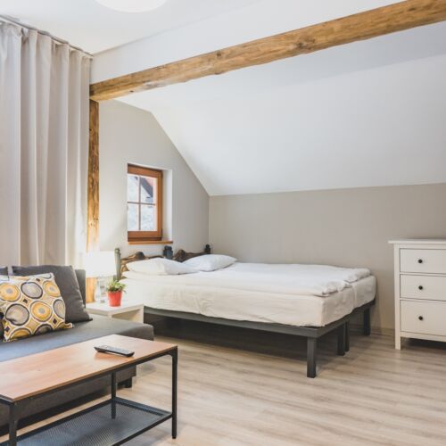 Camera cvadrupla premier cu baie