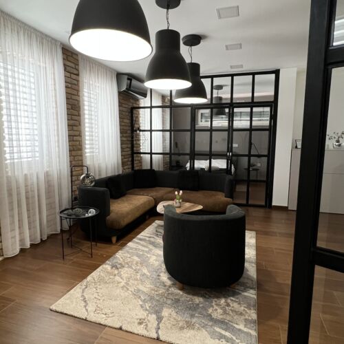 Angenehme Innenausstattung Deluxe 1-Zimmer-Apartment für 2 Personen