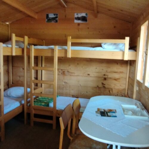 Chalet for 4 Persons with Shared Bathroom and Shared Kitchen