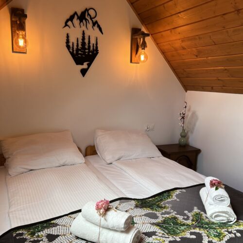 Apartament 2-osobowy na piętrze z balkonem z 1 pomieszczeniem sypialnianym