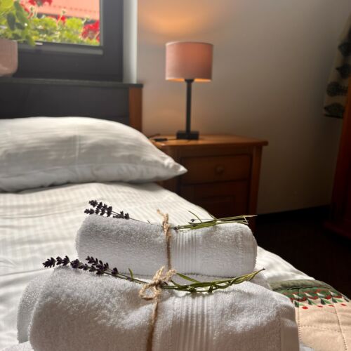 Apartament 5-osobowy Przyjazny podróżom rodzinnym z widokiem na ogród z 2 pomieszczeniami sypialnianymi