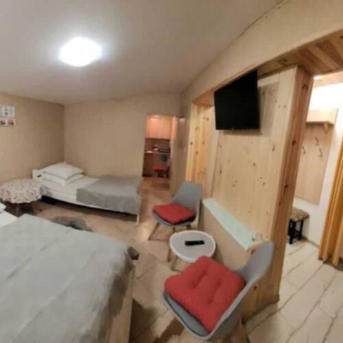 Domek letniskowy 4-osobowy parterowy z widokiem na ogród