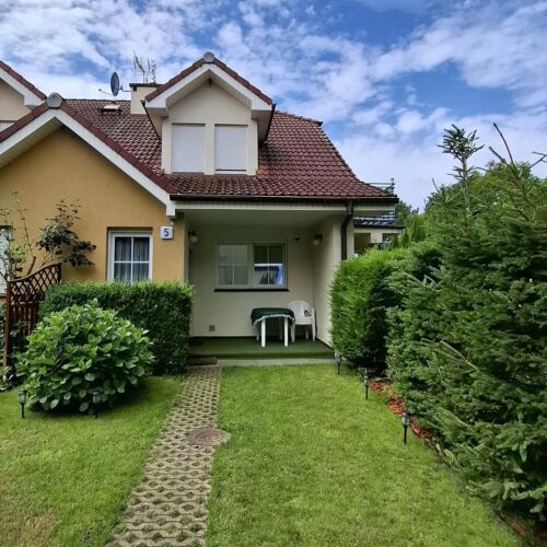 Domek całoroczny 6-osobowy cały dom z widokiem na ogród