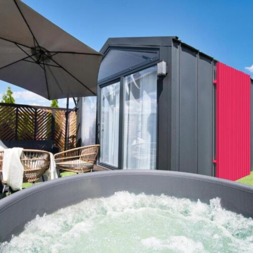 Domek całoroczny 8-osobowy Superior z widokiem na park