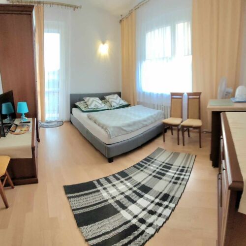 Pokój 2-osobowy na piętrze z widokiem na park