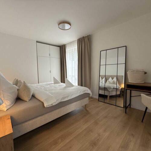 Apartament 2-osobowy Deluxe z prysznicem (możliwa dostawka)