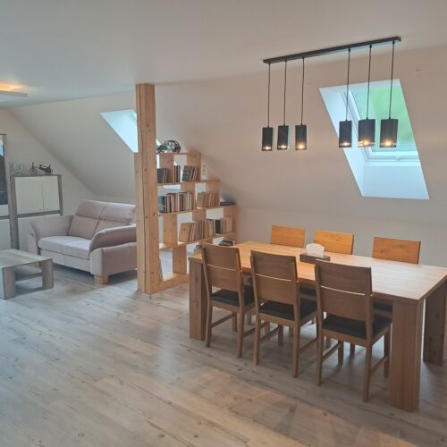 1-Zimmer-Apartment für 2 Personen im Dachgeschoss (Zusatzbett möglich)