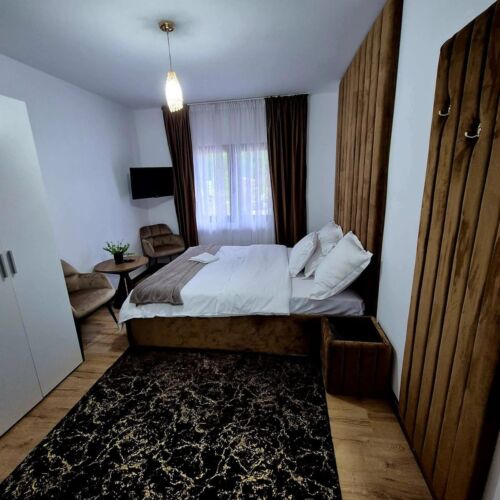 Komfort Hütte mit Aussicht auf den Wald