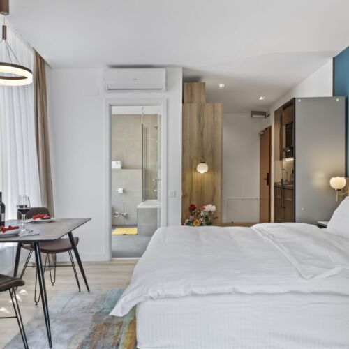 Apartament 2-osobowy z 1 pomieszczeniem sypialnianym