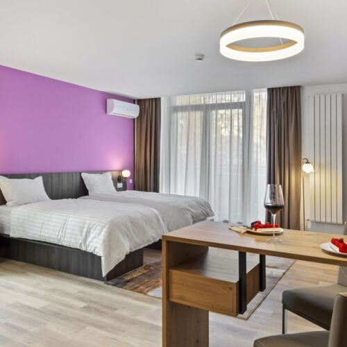 Apartament 2-osobowy z 1 pomieszczeniem sypialnianym