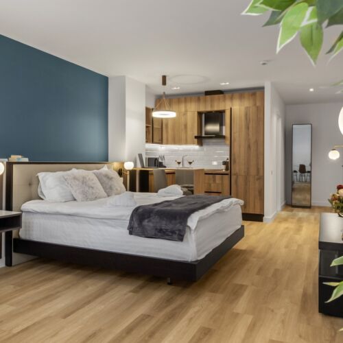 Apartament 2-osobowy z 1 pomieszczeniem sypialnianym