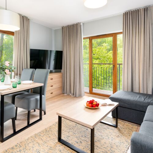 Apartament 4-osobowy na piętrze z 2 pomieszczeniami sypialnianymi