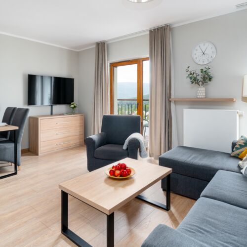 Apartament 4-osobowy z 2 pomieszczeniami sypialnianymi