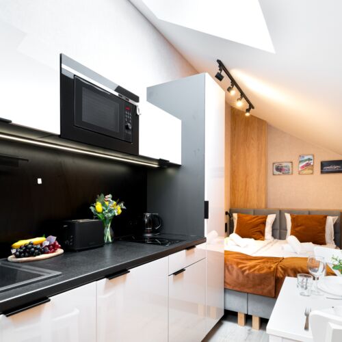 Upstairs 1-Room Apartment for 2 Persons