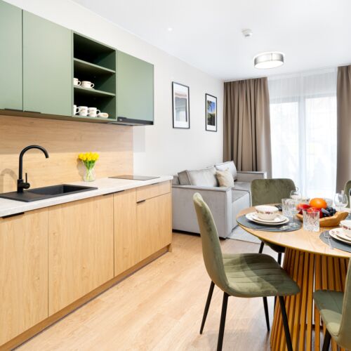 Ground Floor 2-Room Apartment for 4 Persons