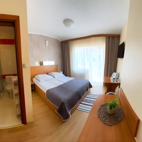 Pokój 2-osobowy z balkonem z łazienką