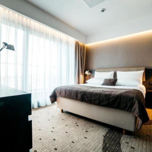 Apartament 3-osobowy z widokiem na miasto z 2 pomieszczeniami sypialnianymi