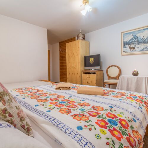 Izba pre 3 os. s výhľadom na hory 