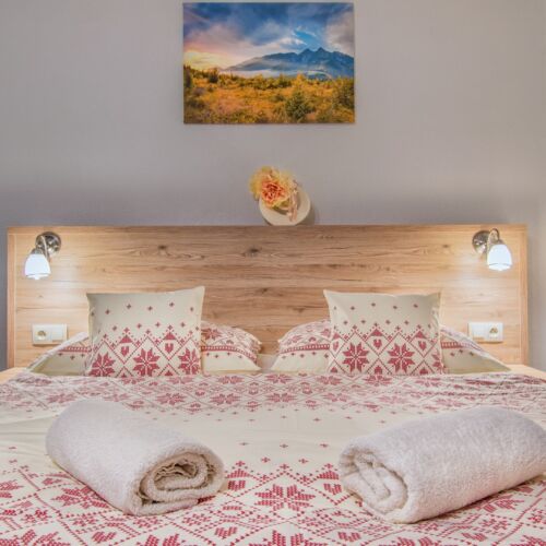 Apartmán s vlastnou kuchynkou pre 4 os. s 1 spálňou s výhľadom na hory