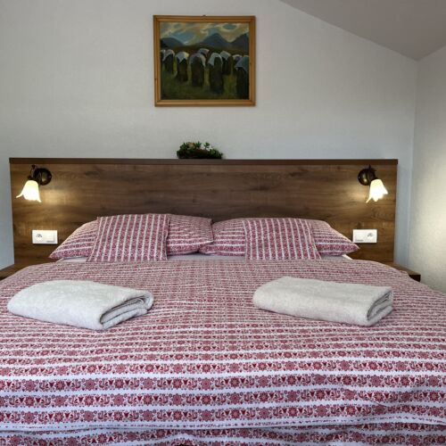 Apartmán s vlastnou kuchynkou pre 4 os. s 2 spálňami s výhľadom na hory