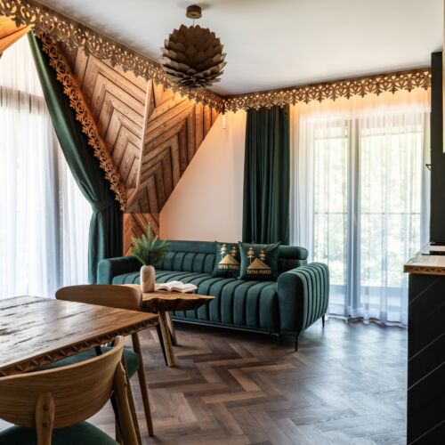 Apartament 5-osobowy z 2 pomieszczeniami sypialnianymi