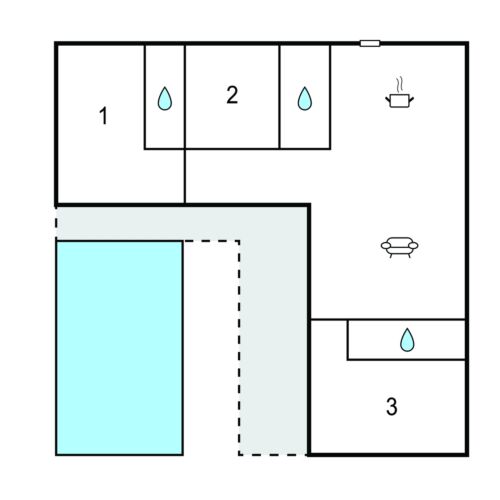 Domek letniskowy 6-osobowy 