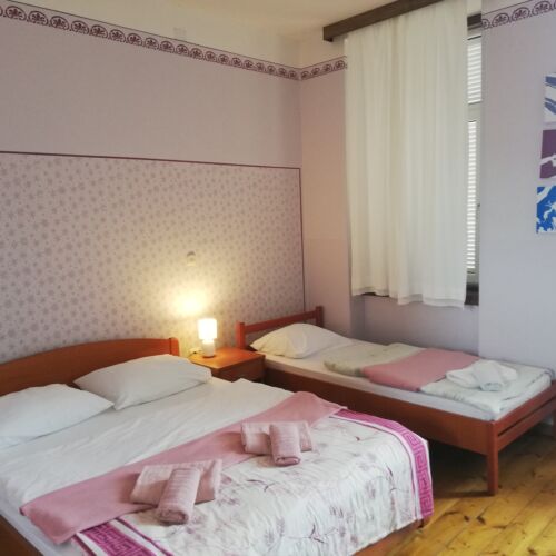 Sea View Upstairs Triple Room