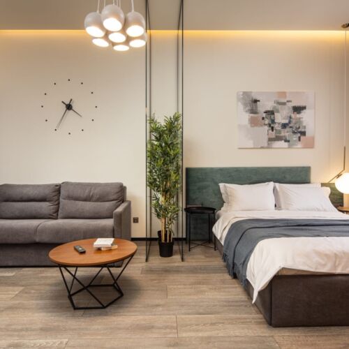 Rezydencja pokój 4-osobowy King Deluxe z 1 pomieszczeniem sypialnianym