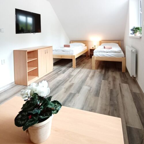 Suita pro 4 os. se 2 ložnicemi (s možností přistýlky)