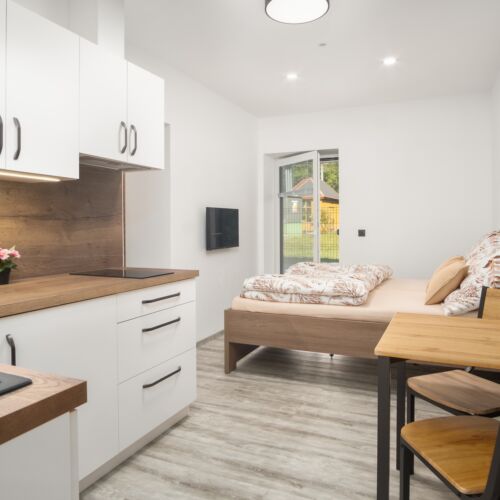1-Zimmer-Apartment für 2 Personen Parterre