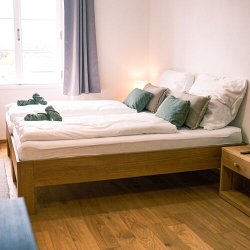 Apartament cu baie cu bucătărie proprie pentru 2 pers. (se inchirieaza doar integral) (se poate solicita pat suplimentar)