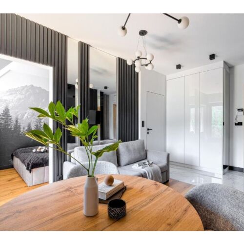 2-Zimmer-Apartment für 4 Personen mit Balkon und Aussicht auf die Berge
