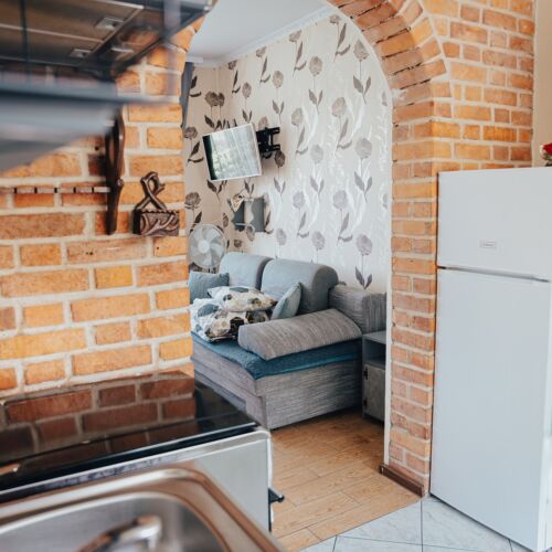 Apartament 4-osobowy z widokiem na ogród z widokiem na jezioro z 1 pomieszczeniem sypialnianym