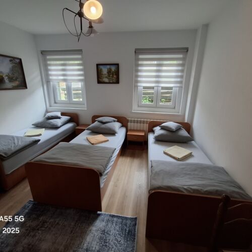 Pokój 3-osobowy na parterze z łazienką