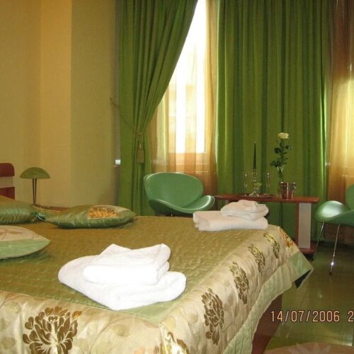 Economy Doppelzimmer mit Aussicht auf die Stadt